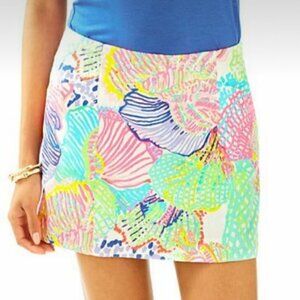 Lilly Pulitzer January Skort in Roar of the Seas NWOT size 12